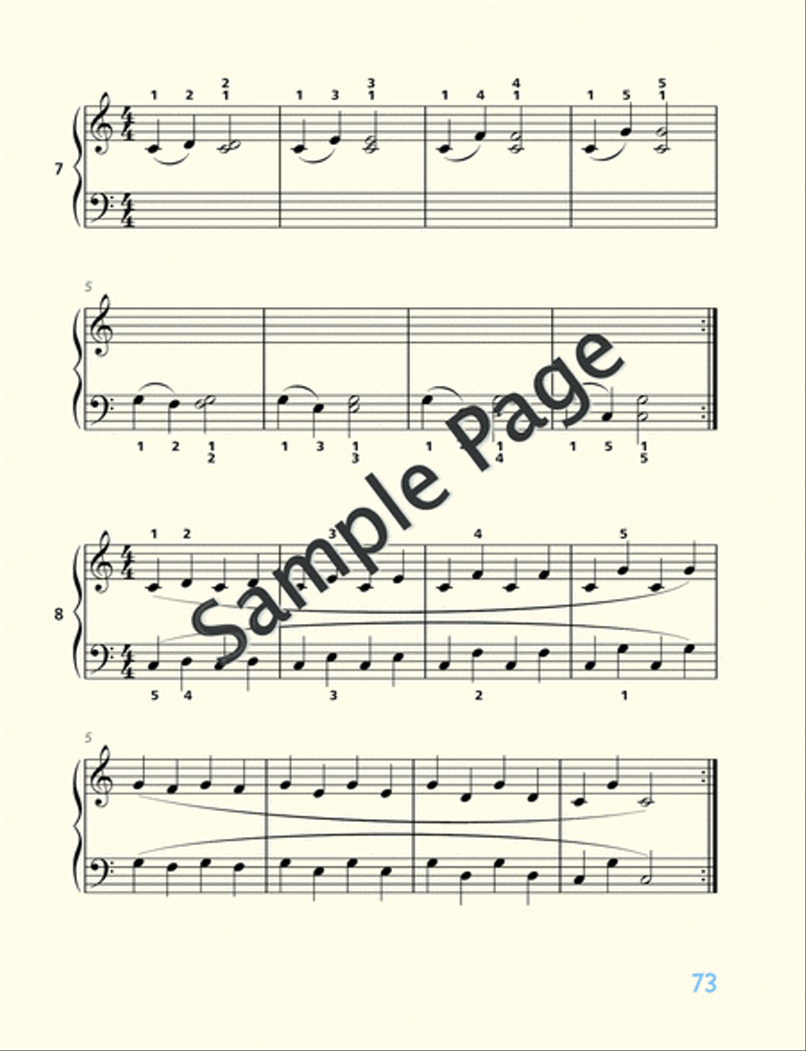 Piano Junior: Lesson Book 2 Piano Method scores gallery preview page 74