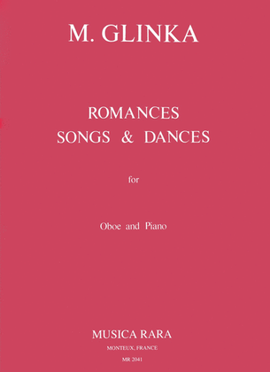 Book cover for Romances, Songs and Dances