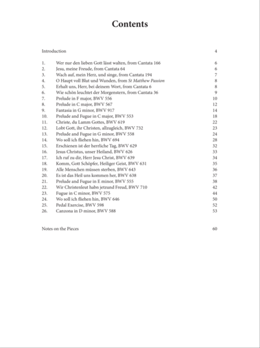 Oxford Bach Books for Organ: Manuals and Pedals, Book 1 Organ scores gallery preview page 2