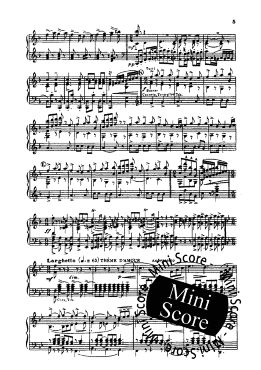 Fantaisie Sur 'Milenka' Fantaisie Sur 'Milenka' Fanfare Band scores gallery preview page 7