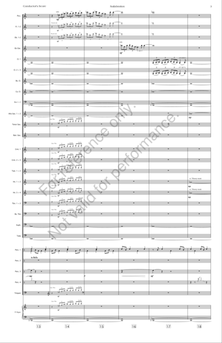 Sailabration Sailabration Concert Band scores gallery preview page 6