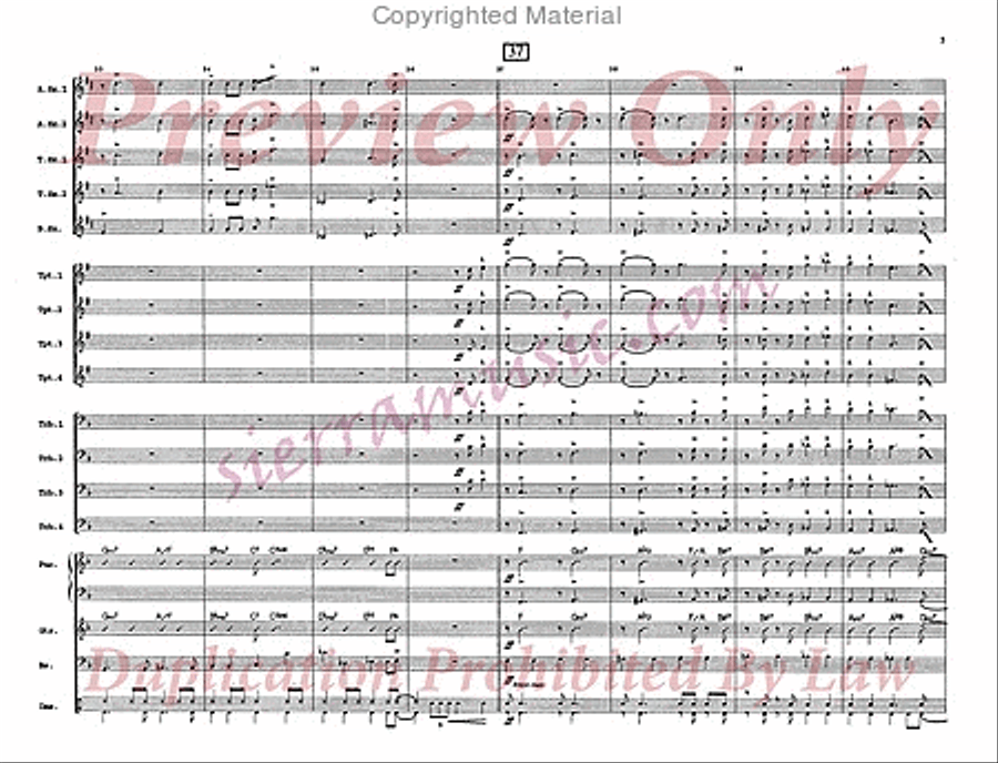 Lester Lives On Big Band scores gallery preview page 6