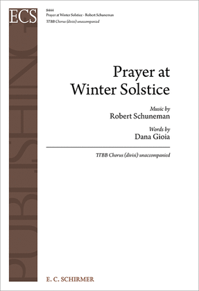 Prayer at Winter Solstice