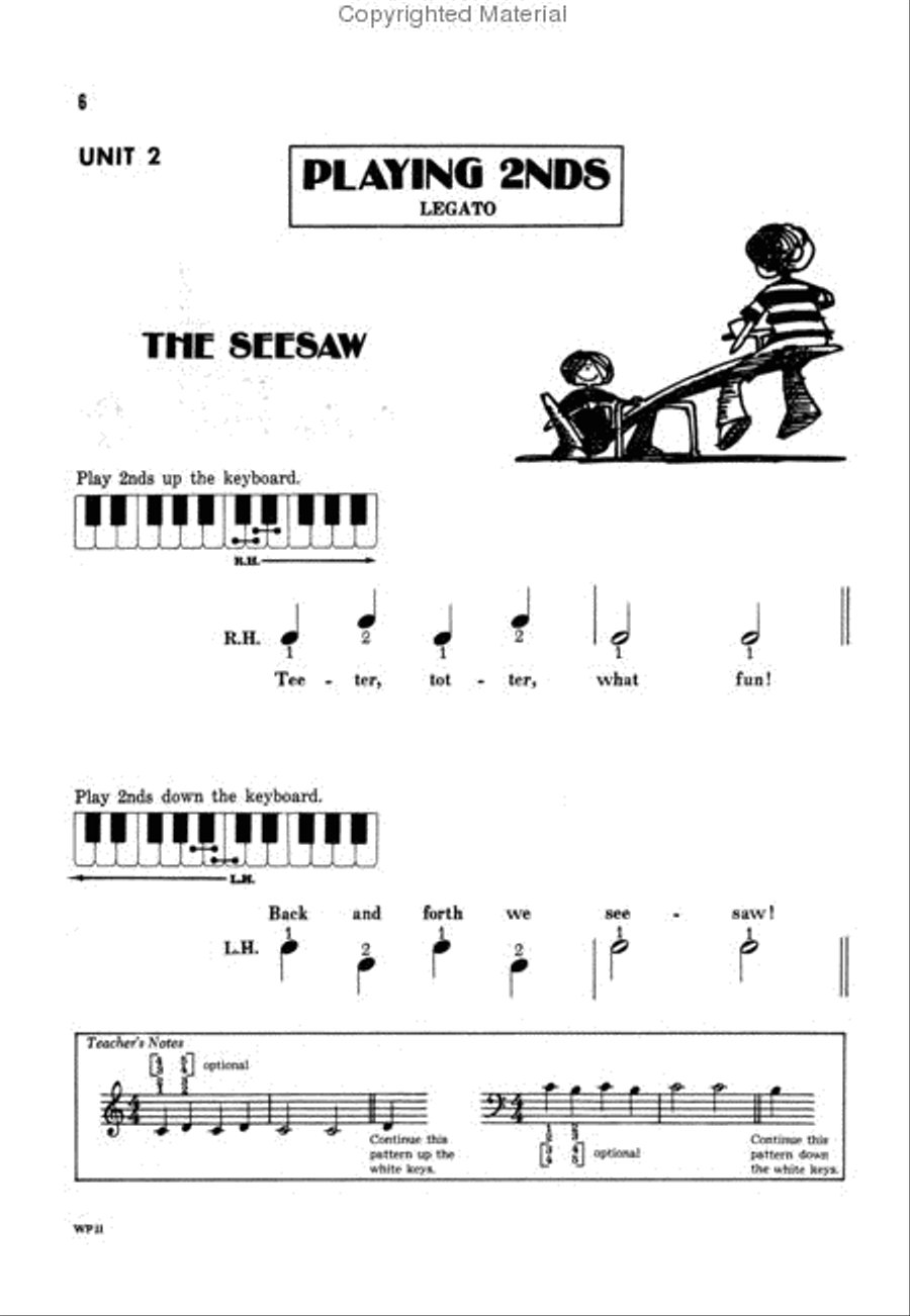 Technic Lessons, Primer Level Piano Method scores gallery preview page 2