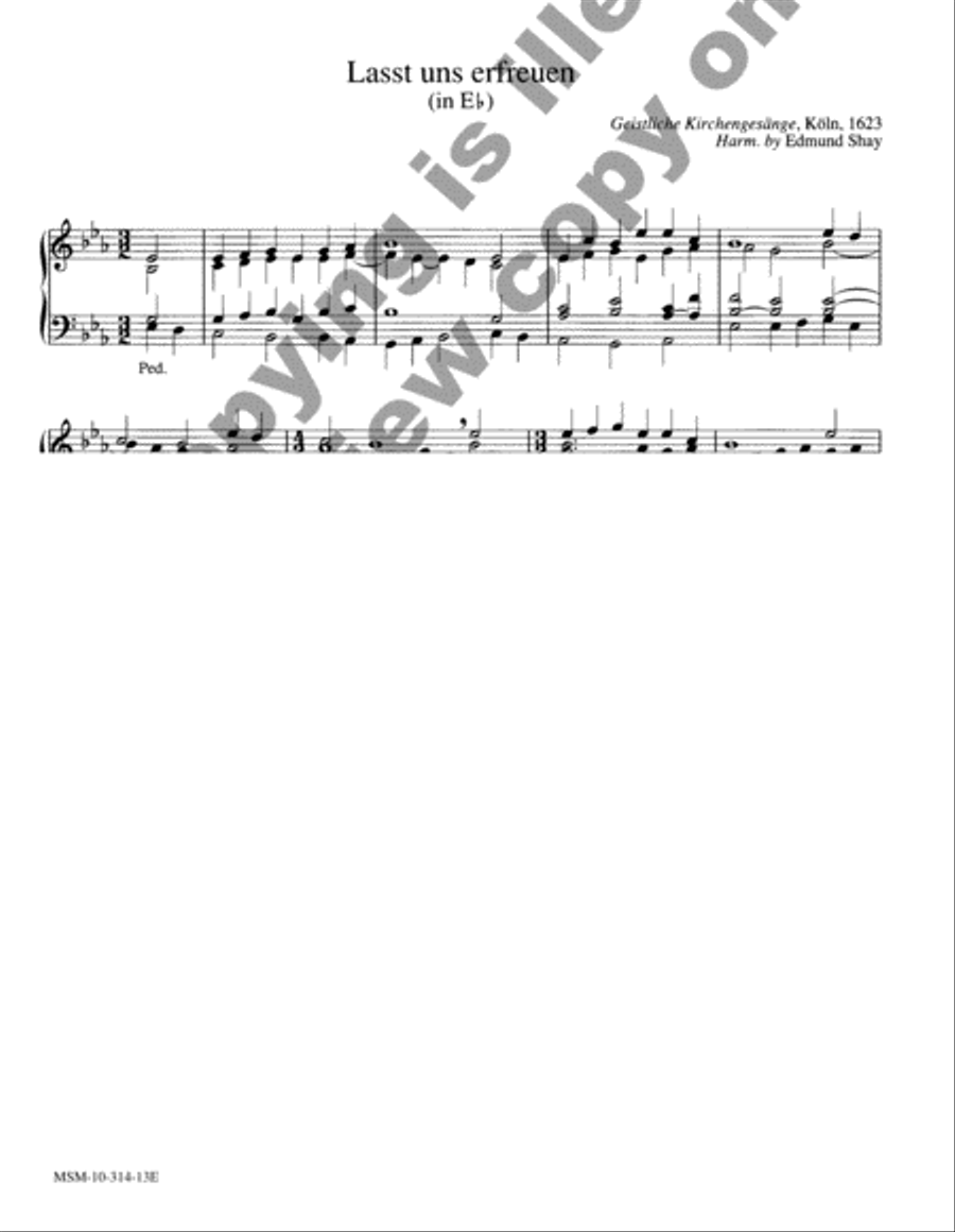 Hymn Harmonizations, Set 3 Organ scores gallery preview page 46