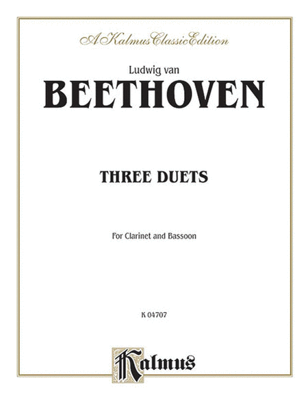 Ludwig van Beethoven : Three Duets
