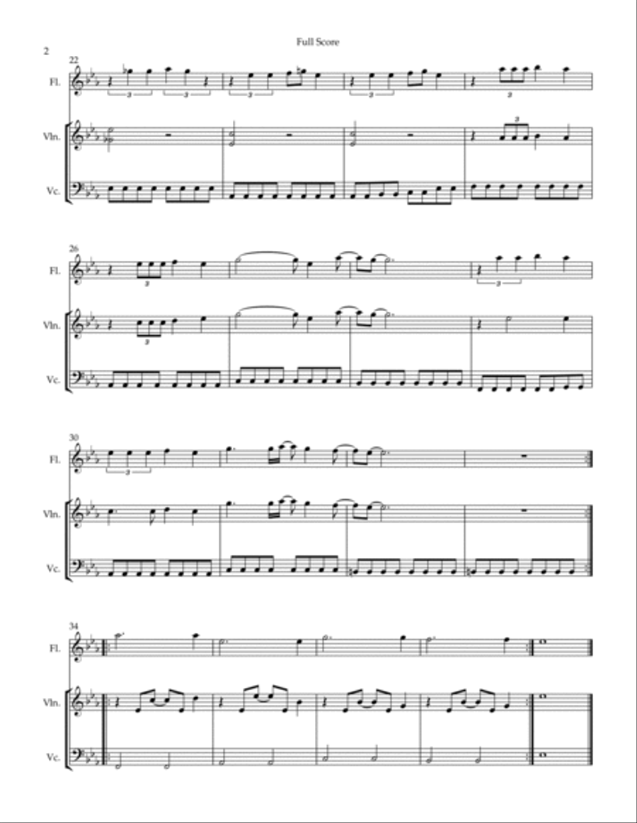 Enjoy The Silence Small Ensemble scores gallery preview page 2