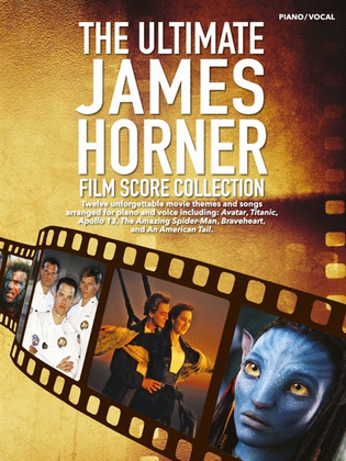 Book cover for The Ultimate James Horner Film Score Collection