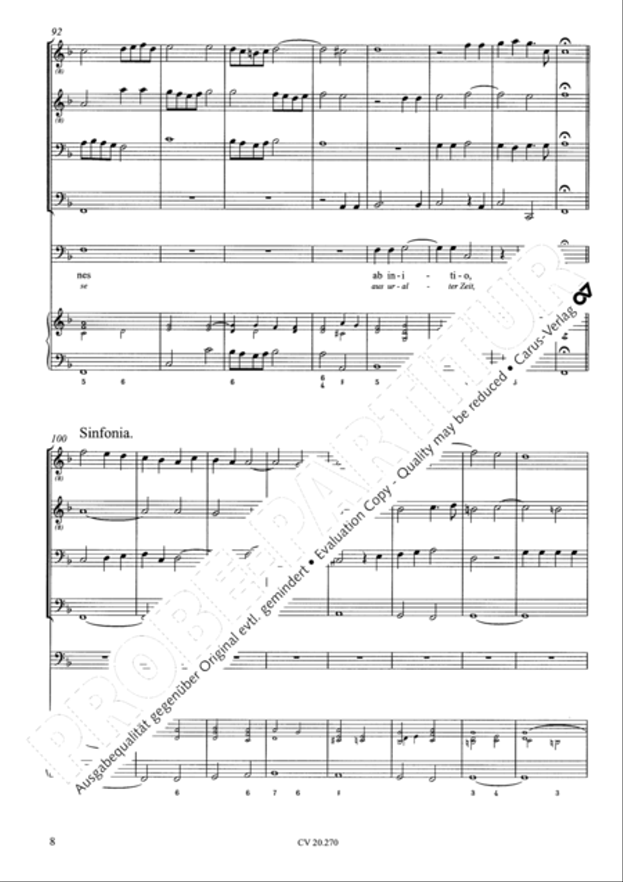 Attendite, popule meus Bass Voice scores gallery preview page 9