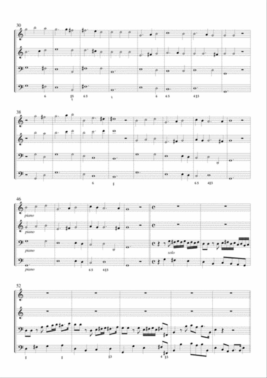 Isabella Leonarda, Sonata op.16 n.8 in G major Small Ensemble scores gallery preview page 3