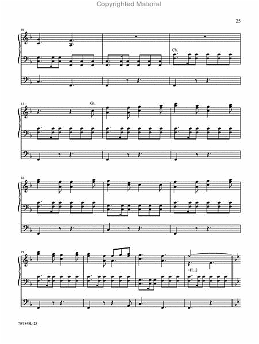 The Joy of Christmas Organ Solo scores gallery preview page 7
