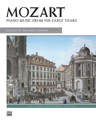 Book cover for Mozart: Piano Music from His Early Years