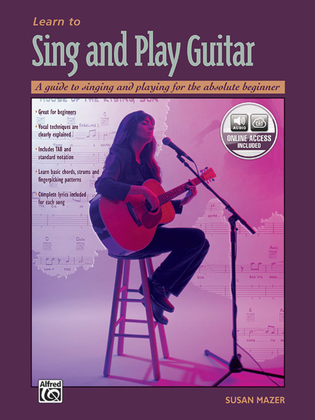 Book cover for Learn to Sing and Play Guitar
