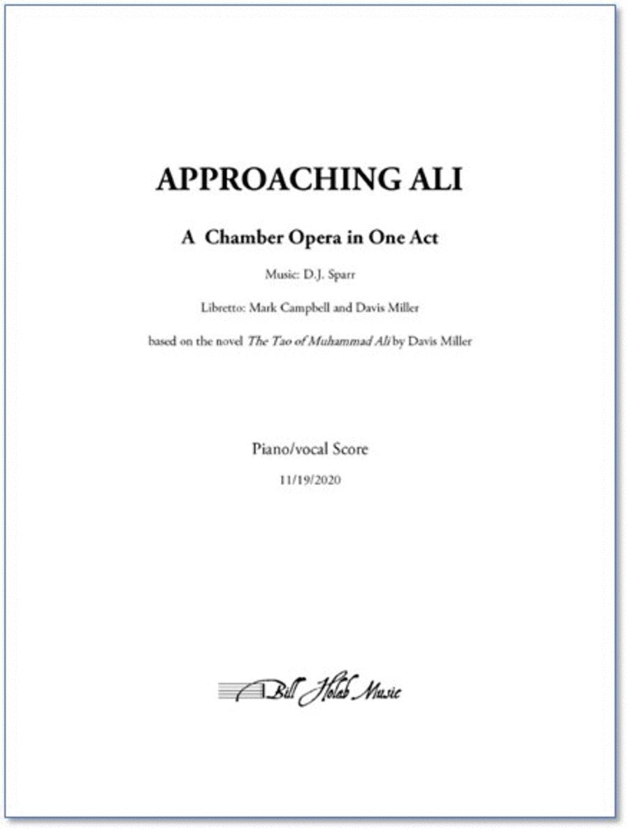 Approaching Ali Voice scores gallery preview page 1