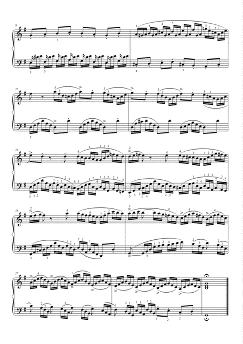 Prelude and Fugue in G major, BWV 860 image number null