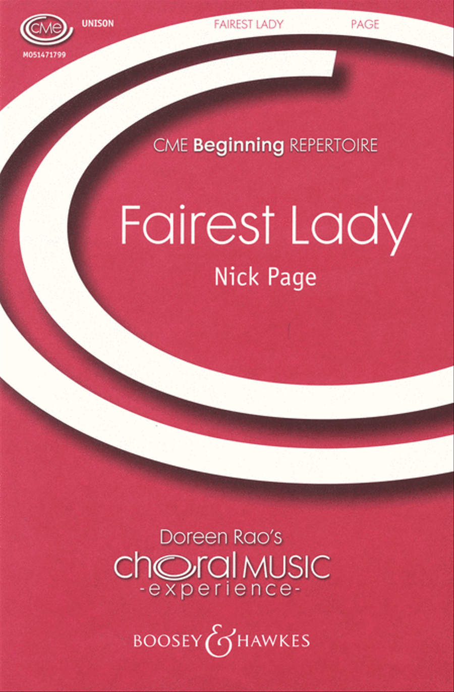 Fairest Lady Fairest Lady Unison Choir scores gallery preview page 1