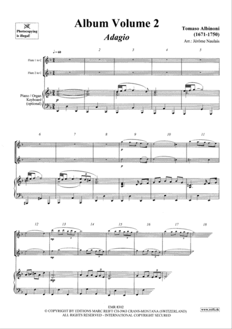 Album Volume 2 Flute Duet scores gallery preview page 3