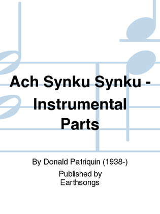 ach synku synku inst. parts