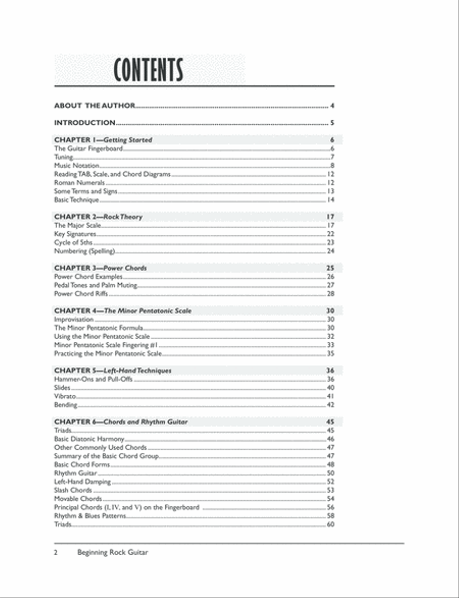 Complete Rock Guitar Method Electric Guitar scores gallery preview page 7