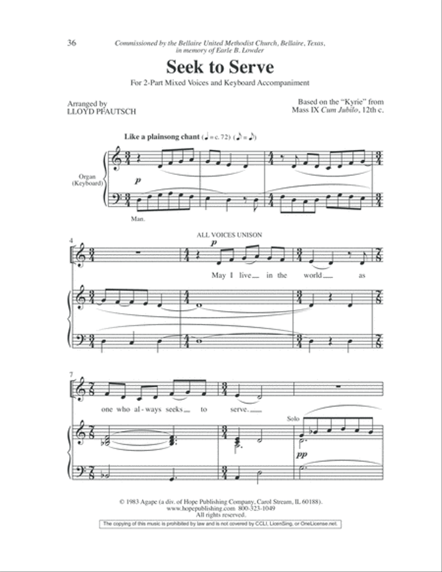 Easy Anthems, Vol. 4 3-Part scores gallery preview page 37
