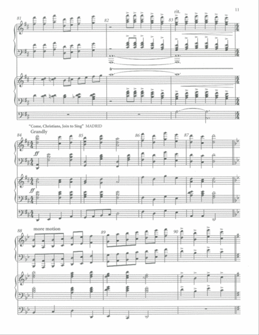 All Hail the Power All Hail the Power Choir scores gallery preview page 10