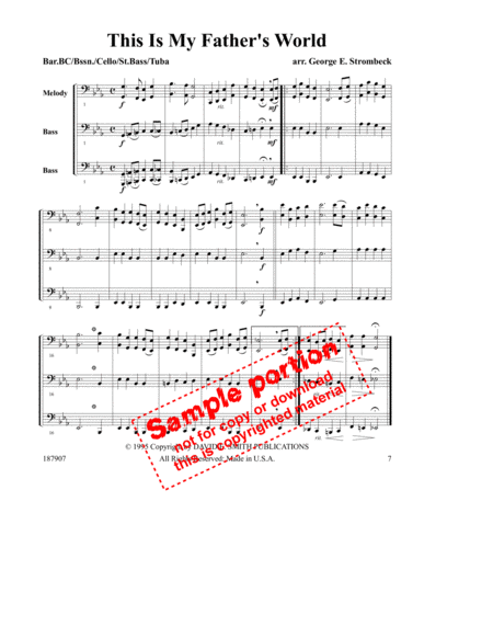 Hymns For Multiple Instruments- Vol. I, Bk 11-BHBC/Ce/St.Bs/Bsn/Tuba
