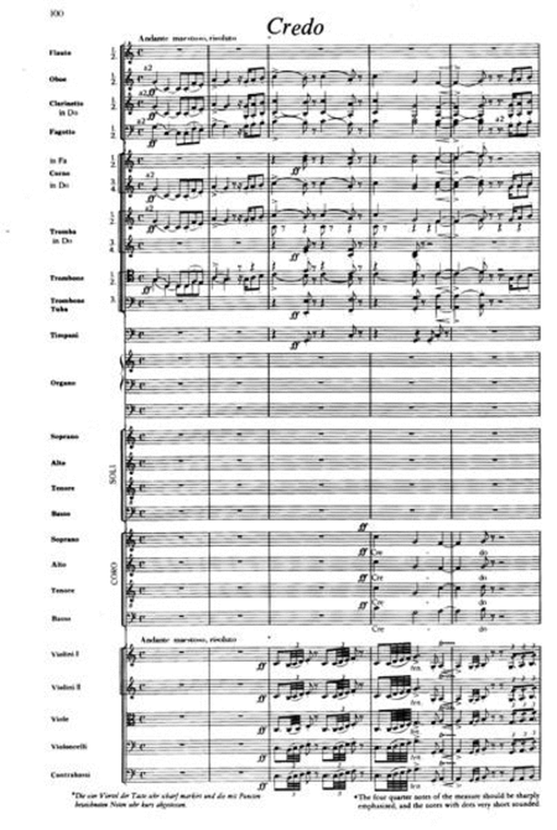 Missa Solennis (Graner Messe) Musicotheka Cl. 4