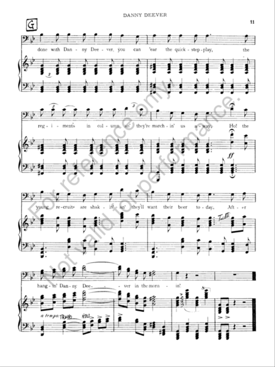 Danny Deever Concert Band scores gallery preview page 11