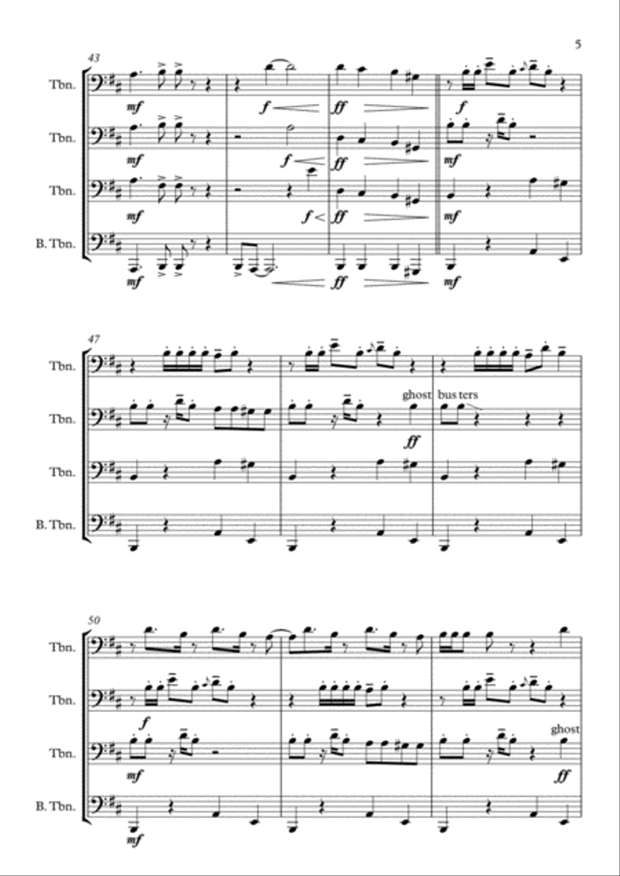 Jetthanat.T Jetthanat.T Brass Ensemble scores gallery preview page 5