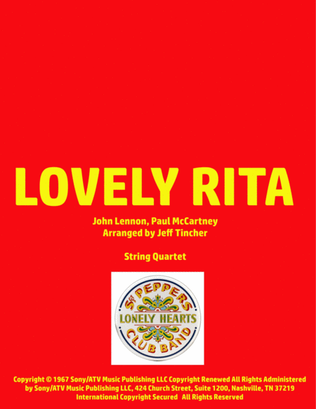 Book cover for Lovely Rita