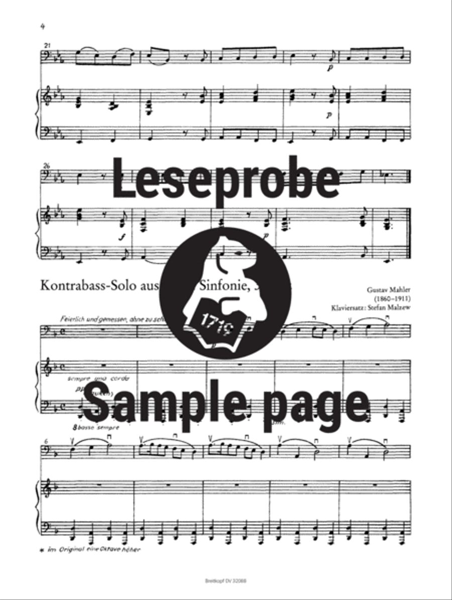 Easy Pieces Double Bass scores gallery preview page 4
