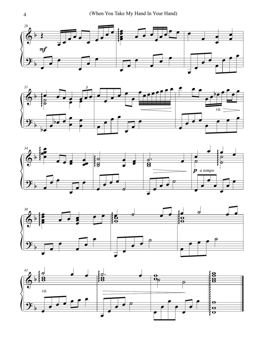 Prelude to a Wedding (The Best of Relaxing & Romantic Piano) Piano Solo scores gallery preview page 6