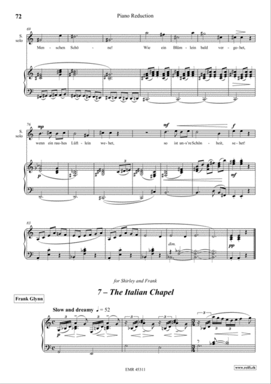 The Song Of Man The Song Of Man 4-Part scores gallery preview page 21