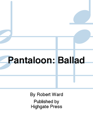Book cover for Pantaloon: Ballad