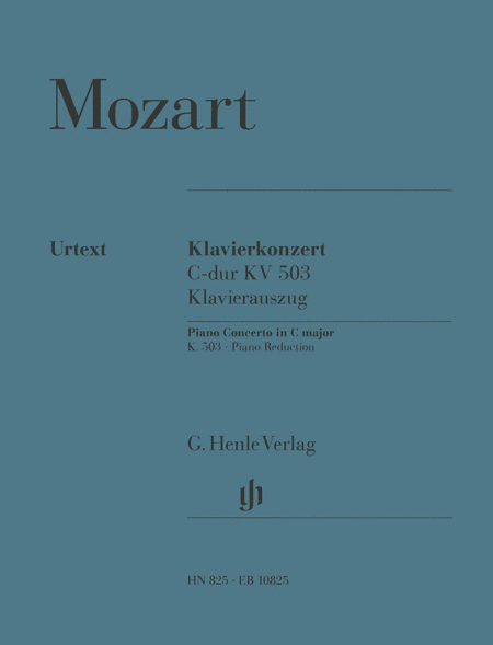 Piano Concerto [No. 25] in C major K. 503