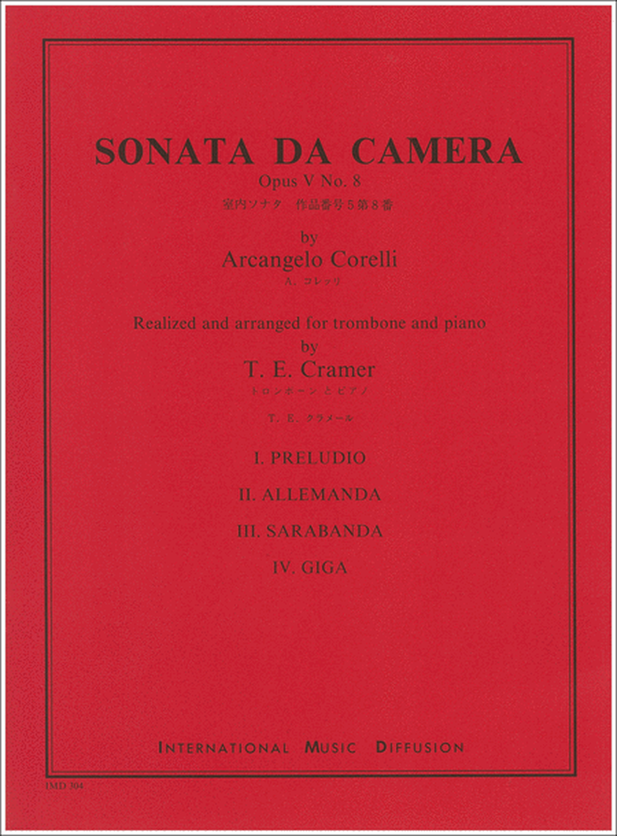 Sonata Da Camera Opus 5 no.8