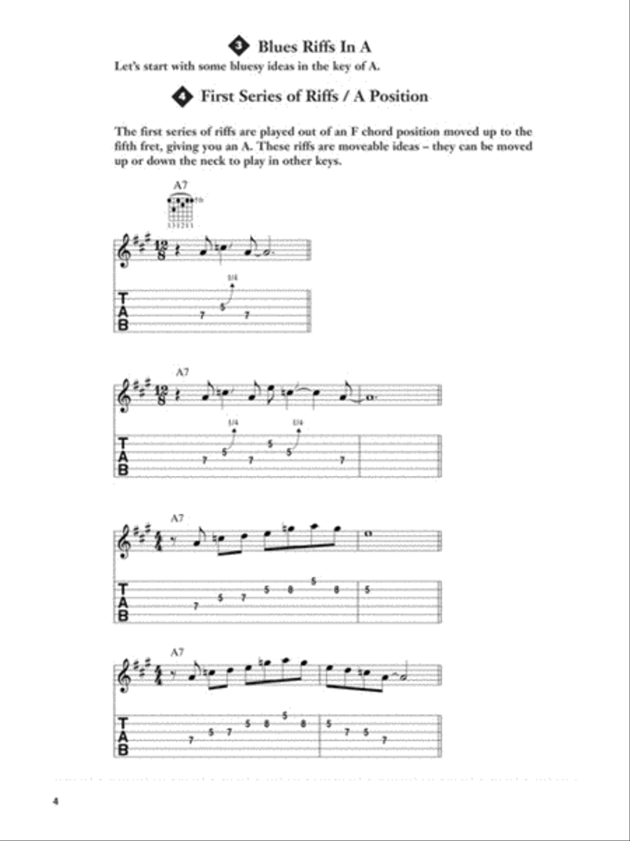 101 Essential Riffs for Acoustic Guitar Acoustic Guitar scores gallery preview page 3
