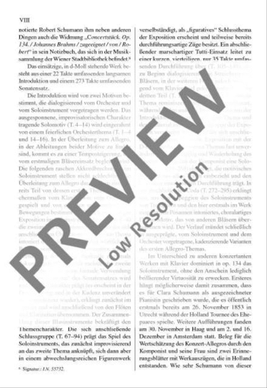 Concert Allegro with Introduction D minor Orchestra scores gallery preview page 8