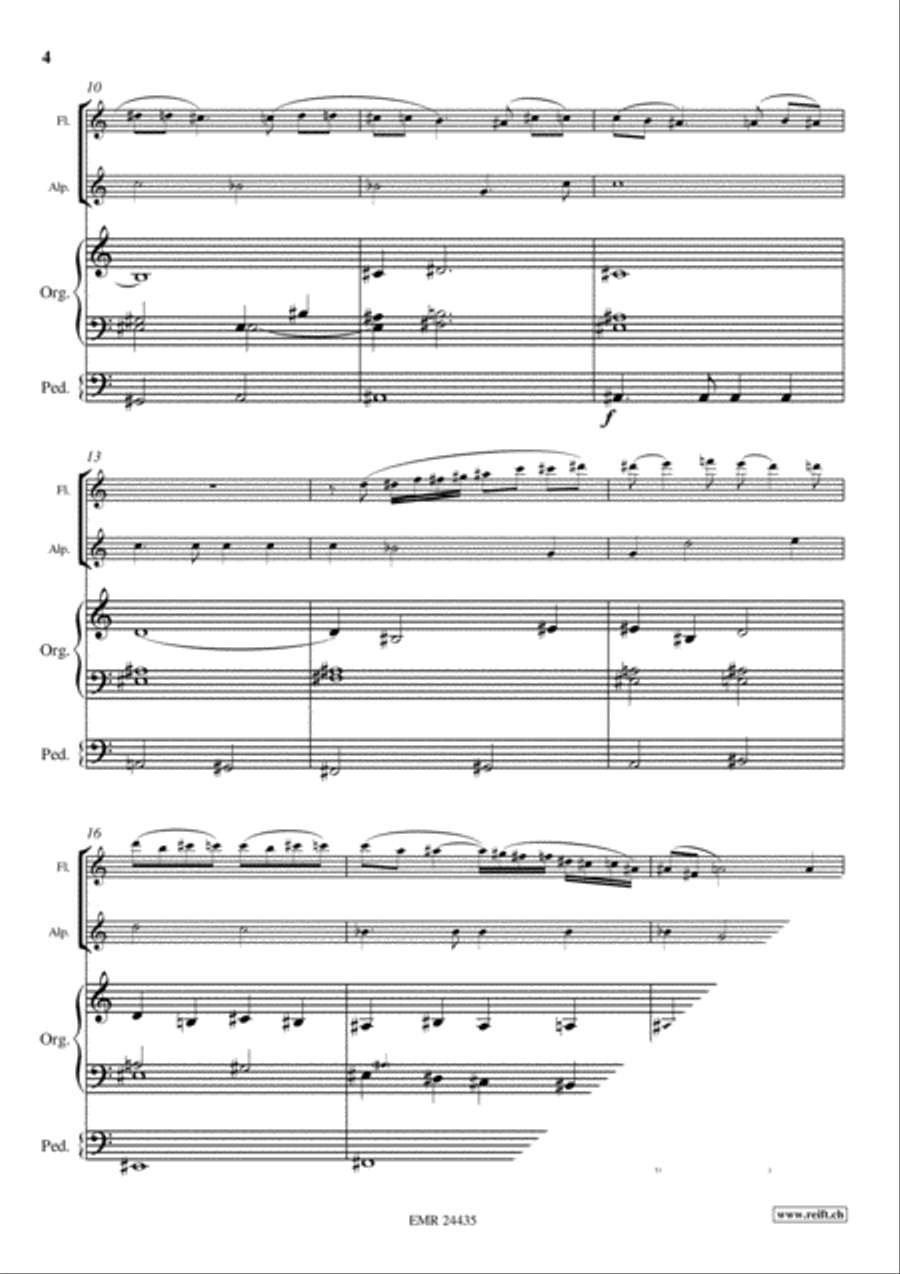Nenia Flute scores gallery preview page 4