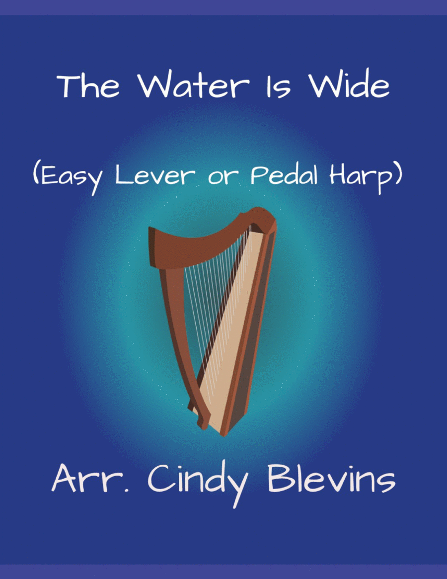 The Water Is Wide, for Easy Harp (Lap Harp Friendly) Lap Harp scores gallery preview page 1