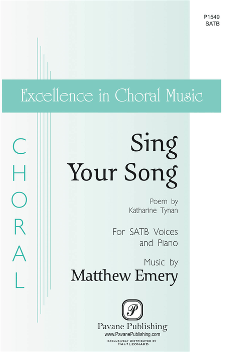 Sing Your Song 4-Part scores gallery preview page 1