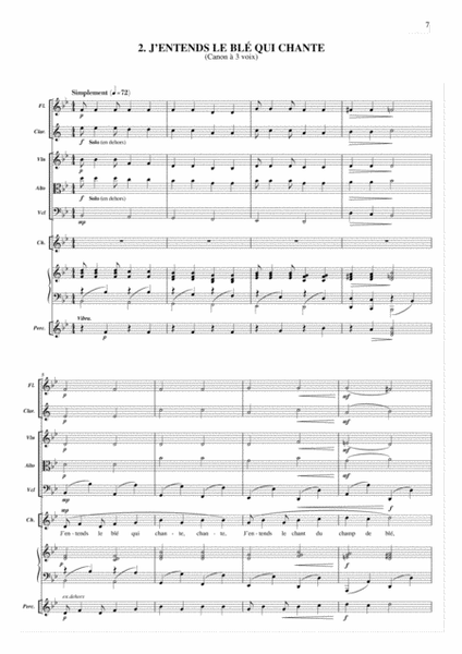 Le Berger De Lumiere - Calmel - Direction Ensemble Instrumental