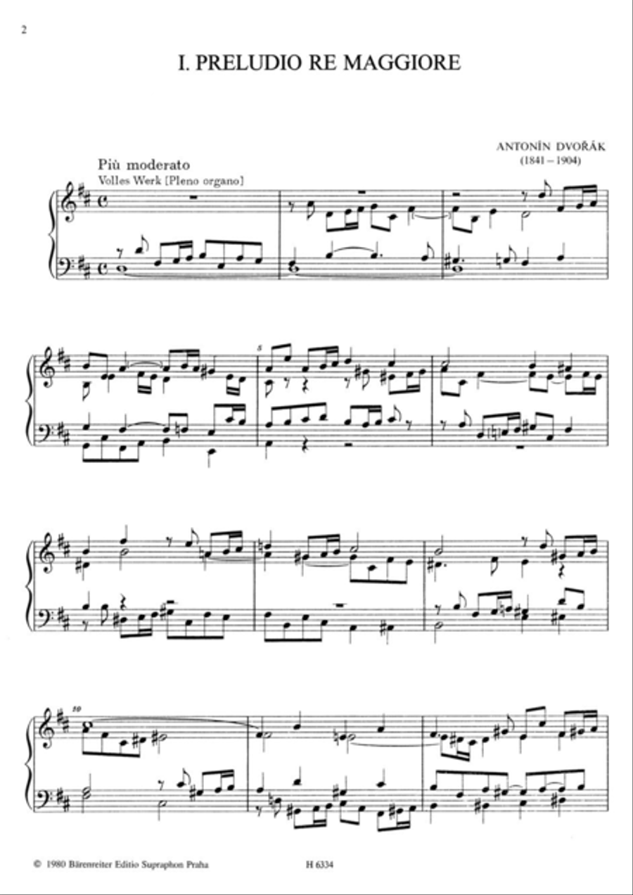 Präludien und Fugen für Orgel Organ scores gallery preview page 2