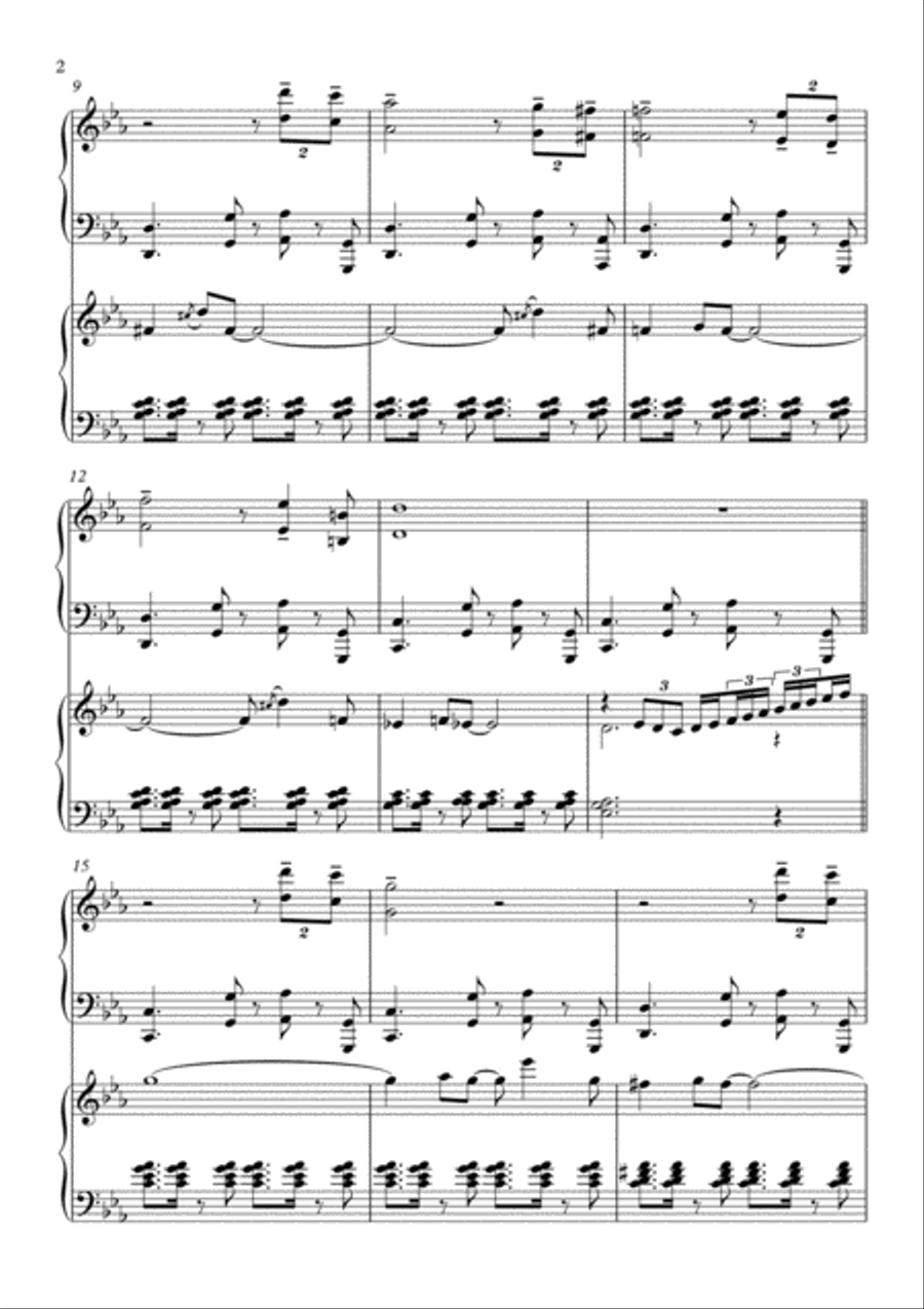 CYD CHARISSE 2 Pianos, 4-Hands scores gallery preview page 5