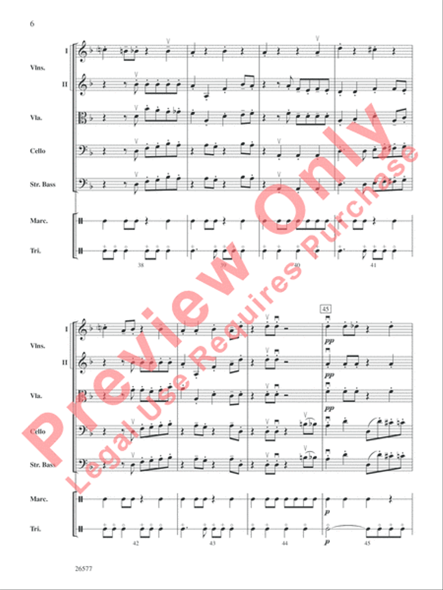 Mambo Incognito String Orchestra scores gallery preview page 7