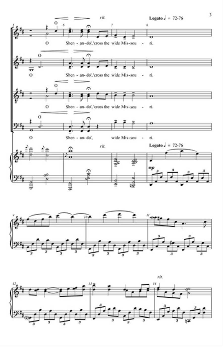 Shenandoah Shenandoah Divisi scores gallery preview page 3