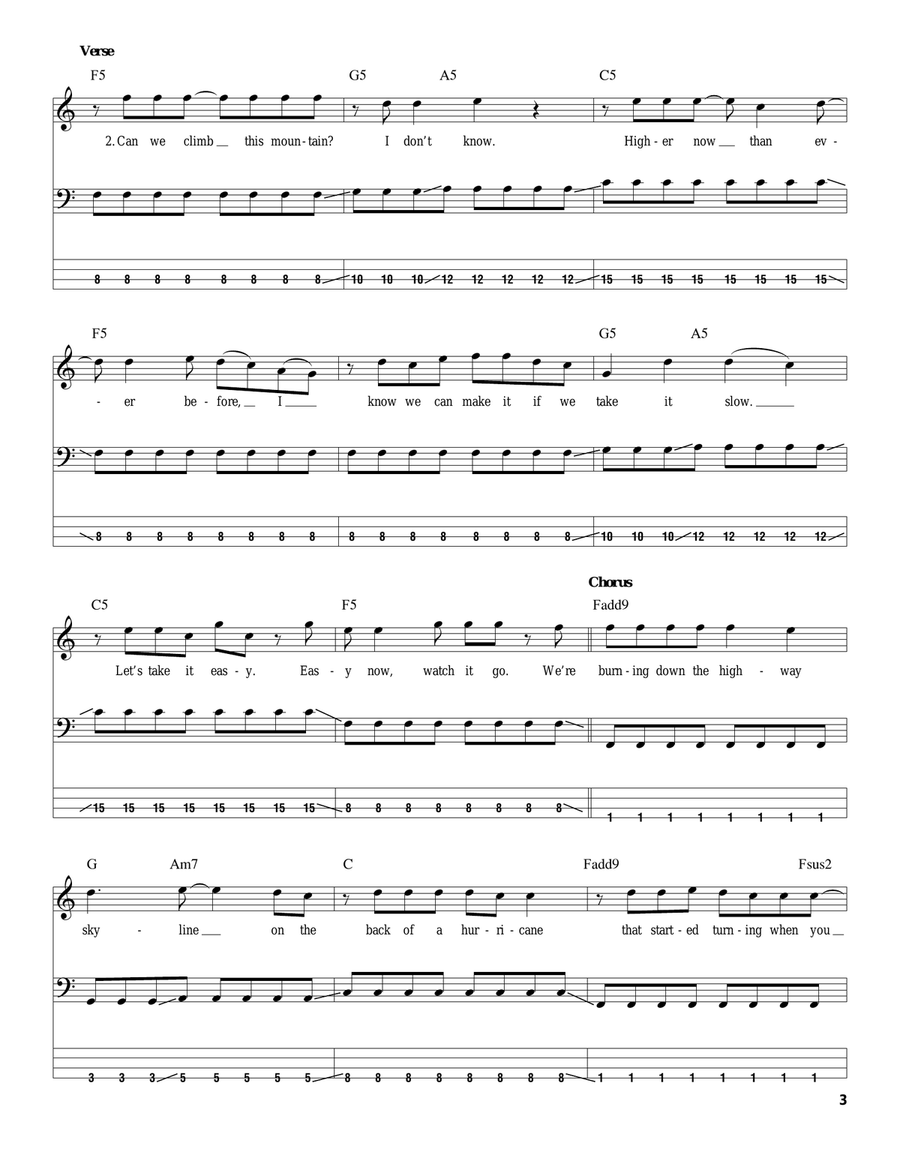 When You Were Young When You Were Young Acoustic Guitar scores gallery preview page 3
