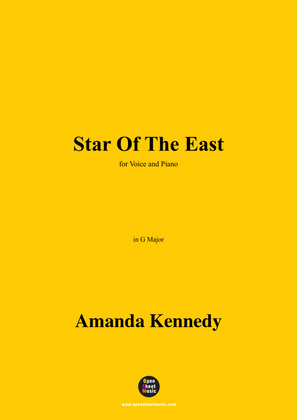 Amanda Kennedy-Star Of The East,in G Major