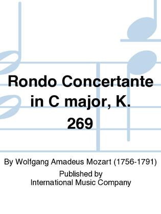 Book cover for Rondo Concertante In C Major, K. 269