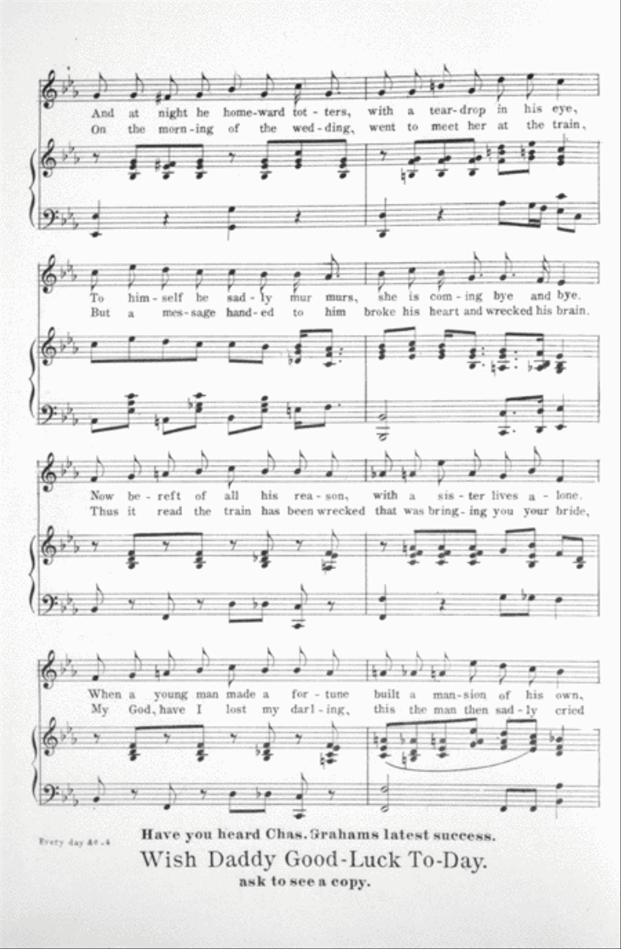 Every Day at the Station. Descriptive Song & Chorus Choir scores gallery preview page 3